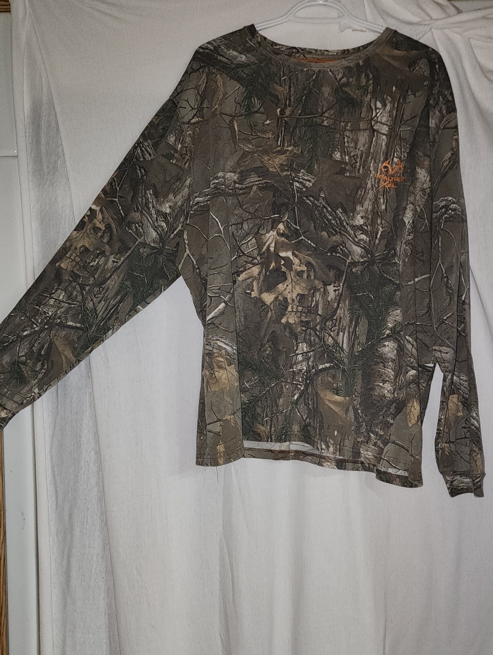 Realtree Camo Long Sleeve Shirt - Brown, Green